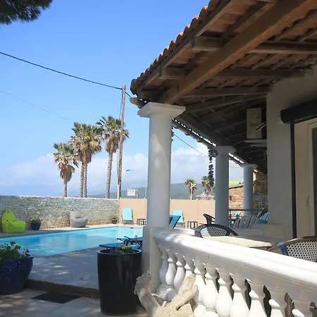 아파트 Bleu Azur Piscine Chauffee Adults Only *