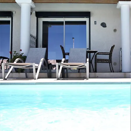 아파트 Bleu Azur Piscine Chauffee Adults Only *