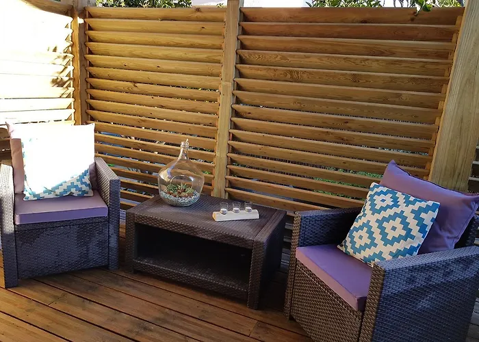 דירה Bleu Azur Piscine Chauffee *