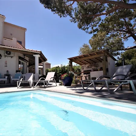 דירה Bleu Azur Piscine Chauffee סן פלורן