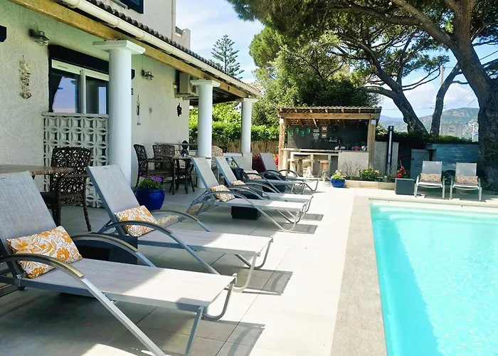 Bleu Azur Piscine Chauffee Апартаменты