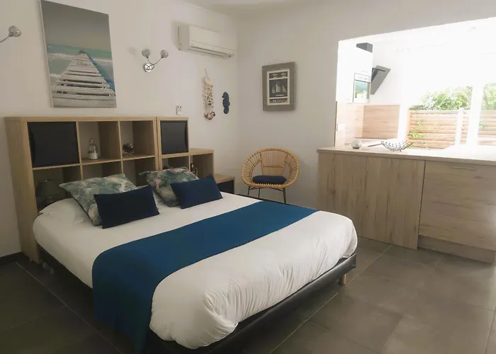 Daire Bleu Azur Piscine Chauffee *