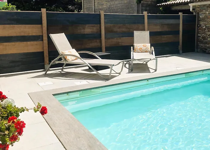 Bleu Azur Piscine Chauffee Апартаменты Сен-Флоран