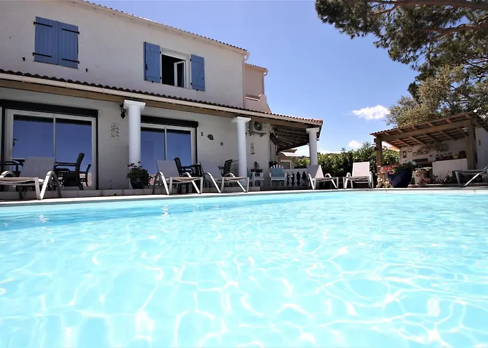 Bleu Azur Piscine Chauffee Lägenhet Saint-Florent (Corsica)