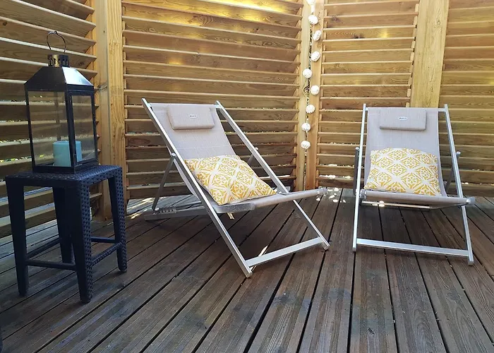 Daire Bleu Azur Piscine Chauffee